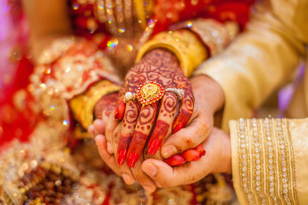 Indian Wedding Hands - Traditional Marriage Ceremony